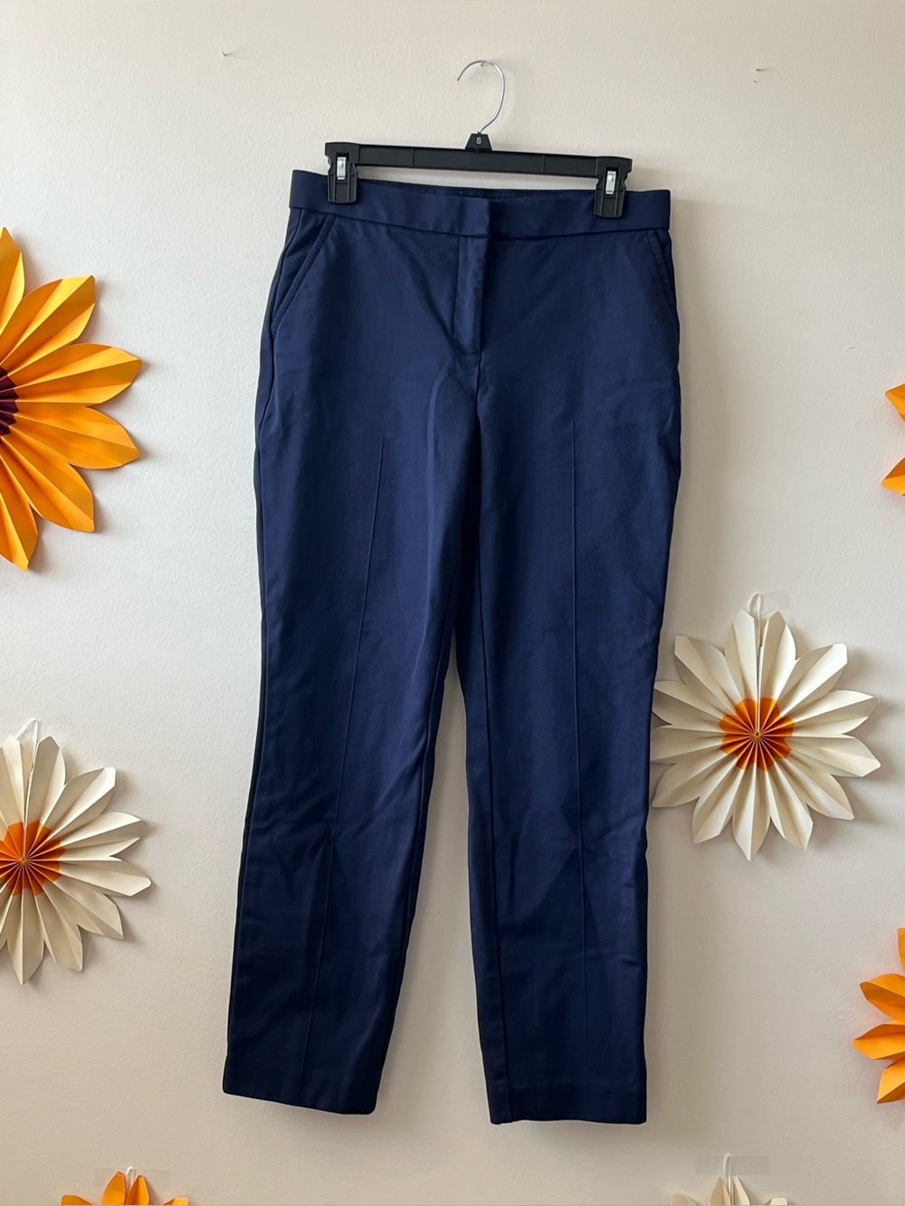 Banana Republic Straight Leg Pants in Blue Size 4